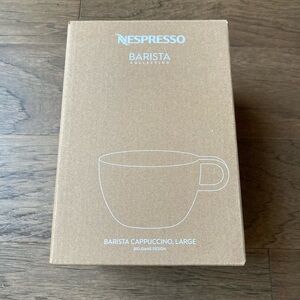 New Nespresso Barista Cappuccino Large Cup- Set of 2
